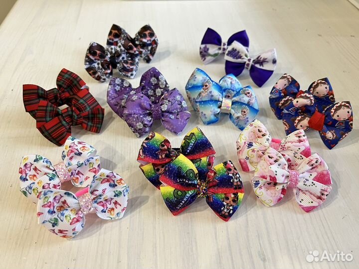 Бантики для волос