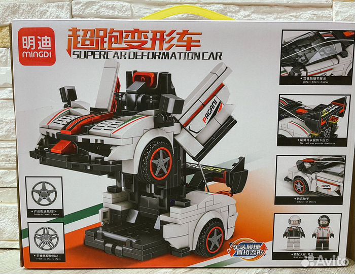 Конструктор Спортивный автомобиль