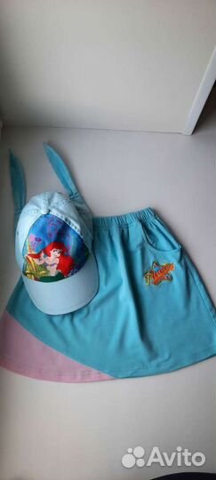 Юбка и бейсболка Русалочка Disney