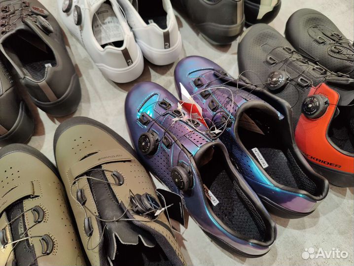 Велотуфли шоссейные Van Rysel