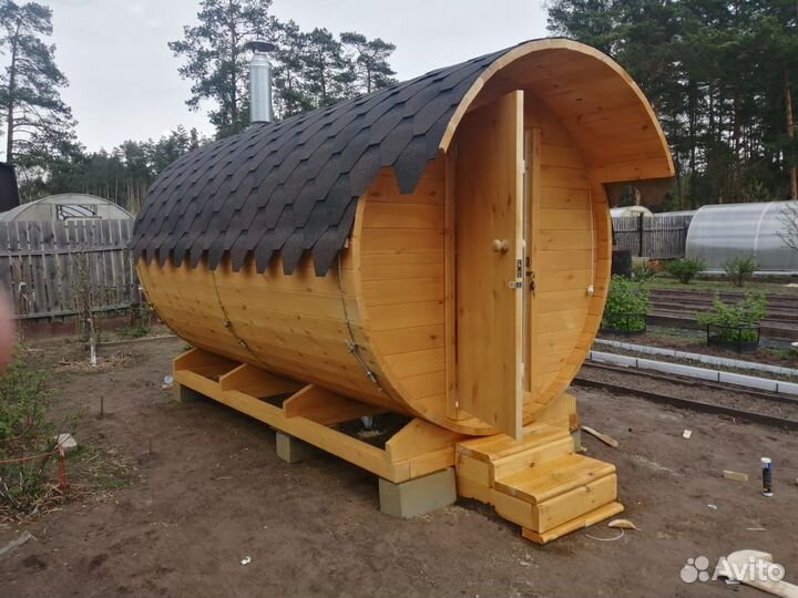 Баня, Баня бочка