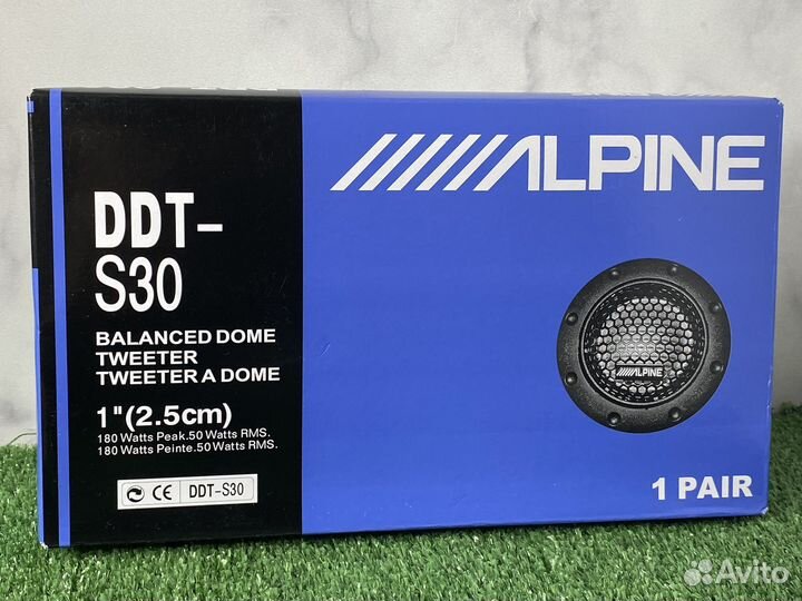 Твитеры alpine пищалки 180W арт950