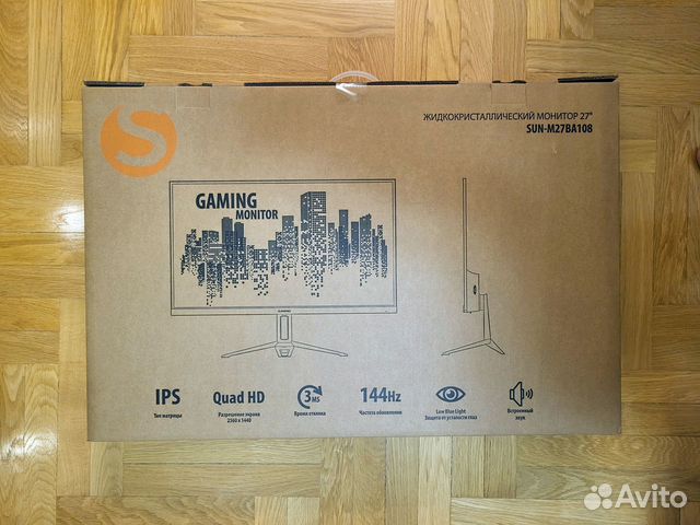 Монитор 27" 144 Гц 2K (новый) Sunwind SUN-M27BA108 купить в Москве ...