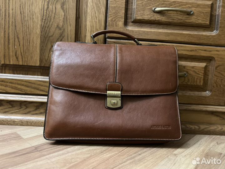 Сумка мужская кожа Arthur & Aston