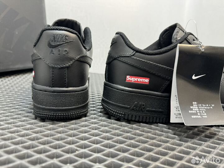 Кроссовки Nike Air Force 1 Low x Supreme black