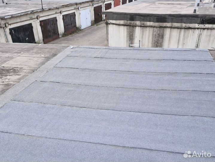 Ремонт крыши гаража Мягкая наплавляемая кровля