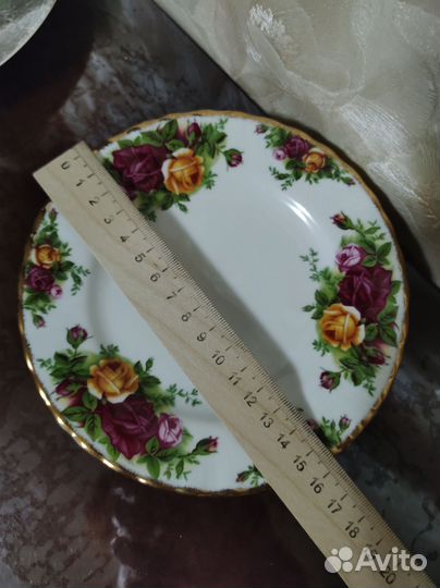 Тарелка 16см Розы Старой Англии