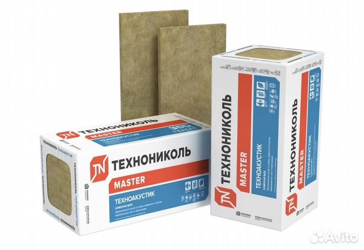 Базальтовый утеплитель, шумоизоляция техноакустик