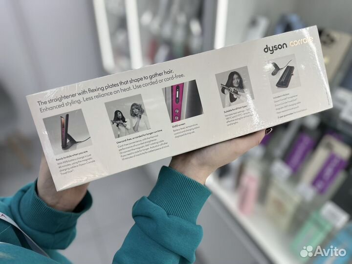 Dyson HS07 Corrale Nickel/Fuchsia Рассрочка