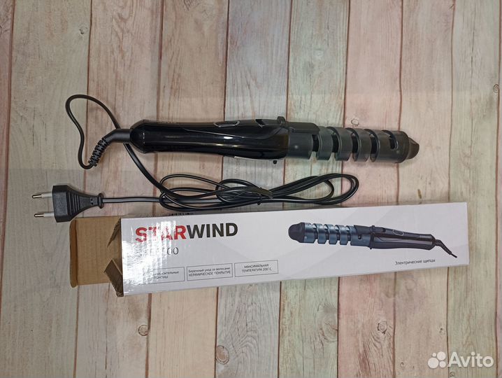 Щипцы для волос StarWind, плойка, мультистайлер