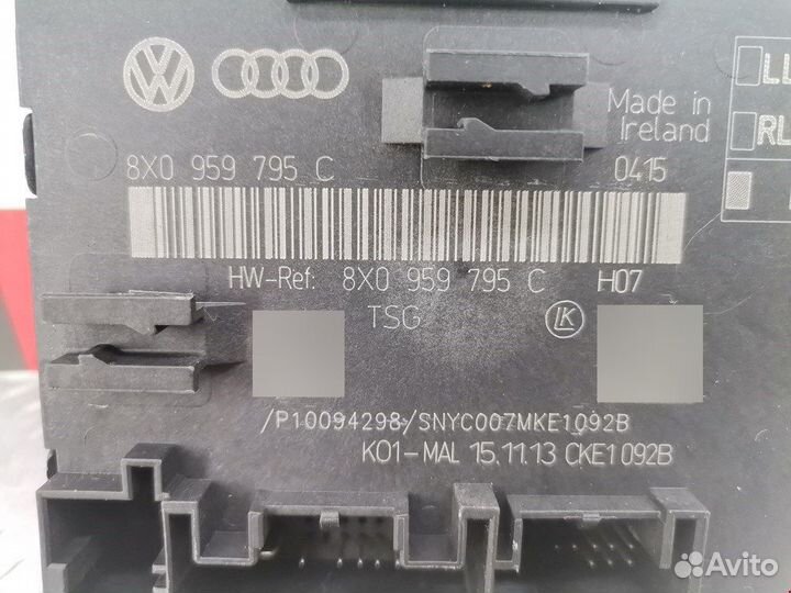 Блок комфорта для Audi Q3 8U 8X0959795C