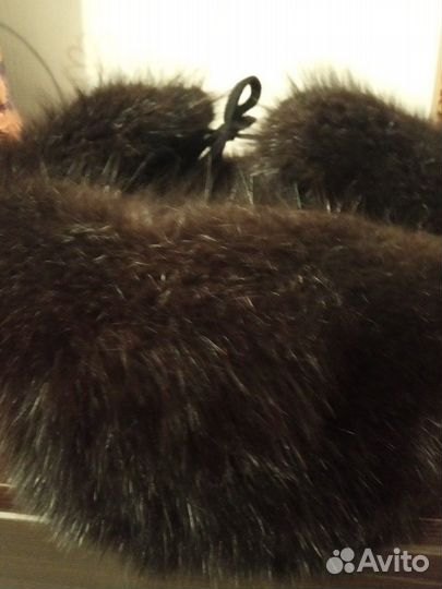 Мужская ушанка ханорик р-н р 57, состояние хорошее