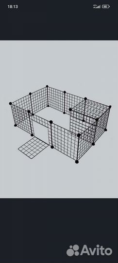 Вольер для щенков, грызунов, кроликов бу