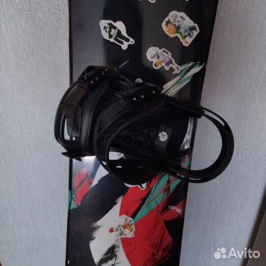 Сноуборд 140-145 с крепами