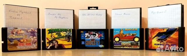 Картриджи для sega (сега)