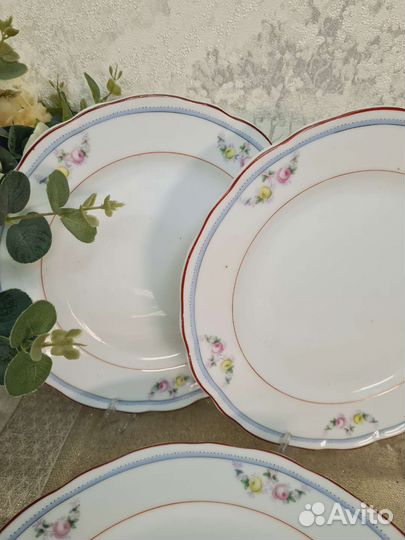 Старинные тарелки Братьев Корниловых