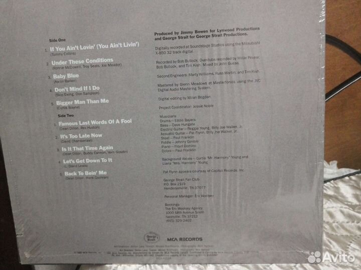 Виниловые пластинки Кантри