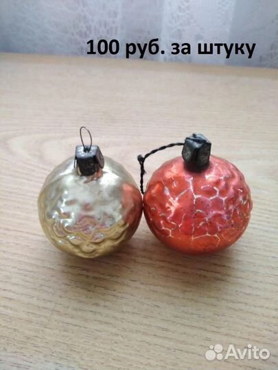 Елочные игрушки СССР