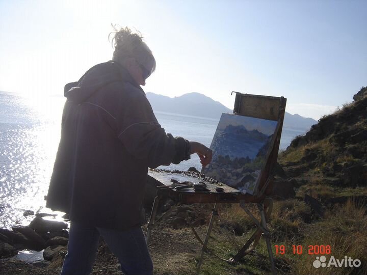 792/3 Котенок и кошечка, кисти Анны Давыдченко