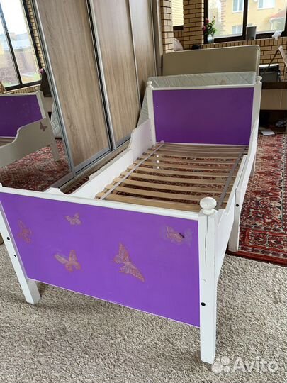 Детская кровать IKEA раздвижная