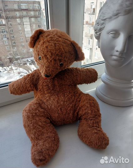 Мягкая игрушка медведь СССР 60 см. Ретро / Винтаж