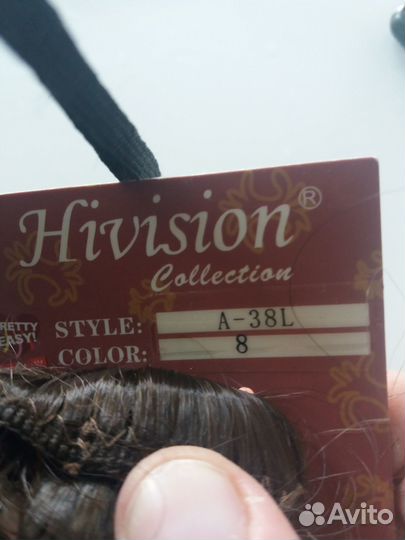 Накладные волосы на заколках