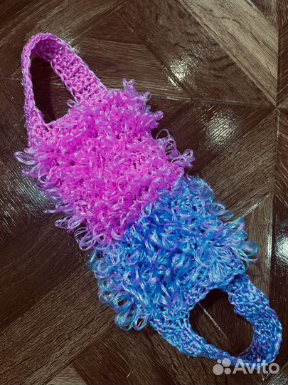 Мочалка ручной работы