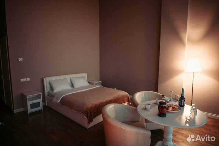 Отель в Москва-Сити. Номера на всю ночь (Романтик)