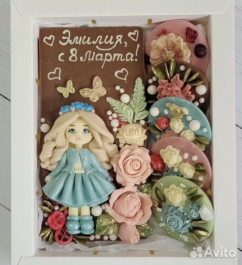 Шоколад ручной работы, шоколадный букет /шокобокс