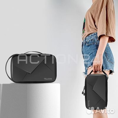 Кейс Telesin для GoPro и других экшн камер 24 см