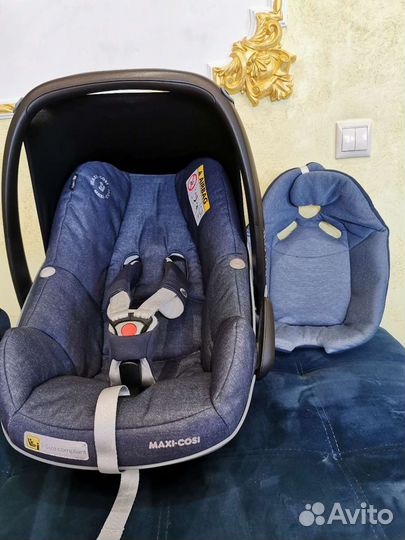 Автолюлька maxi cosi pebble plus