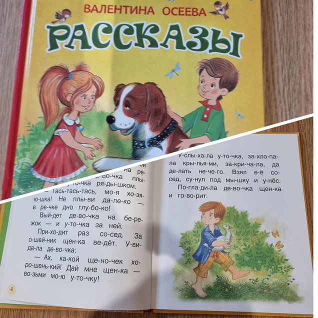 Книга для чтения по слогам