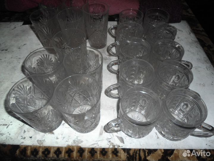 Хрустальная посуда СССР