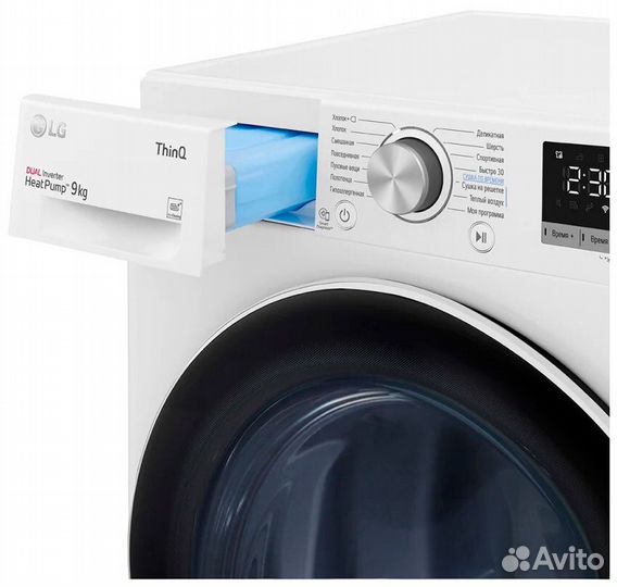 Сушильная машина LG DC90V5V0W Inverter