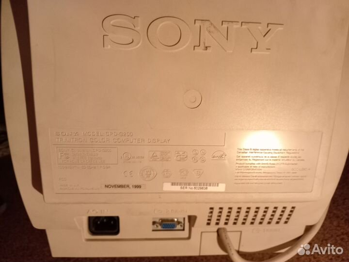 Монитор Sony G200, принтер hewlett packard 840 C