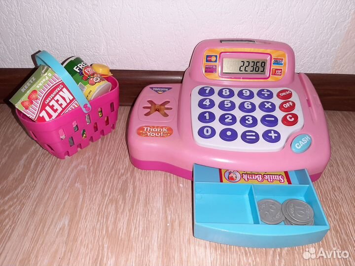 Детские игрушки касса