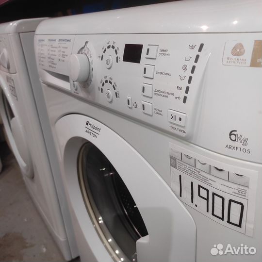Hotpoint-Ariston 6кг. Чек. Гарантия. Доставка