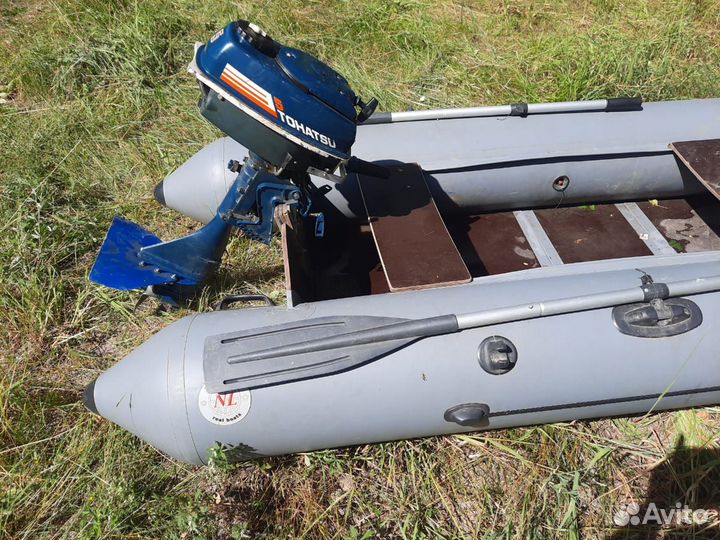 Продам лодку нельма 290 с мотором тохацу 5 лс