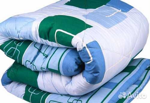 Одеяло 1,5 шерсть толстое полуторное