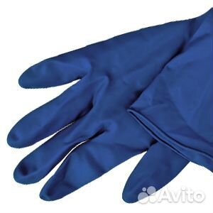 Перчатки латексные сверхпрочные, 20 г/ 300 мм, L