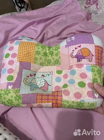 Подушка и плед детский