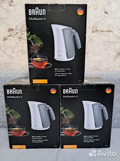 Чайник Braun WK500 Белый, Новый
