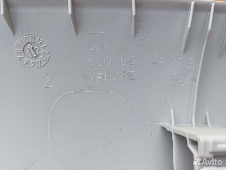 Обшивки стойки лобового стекла Skoda Fabia 2