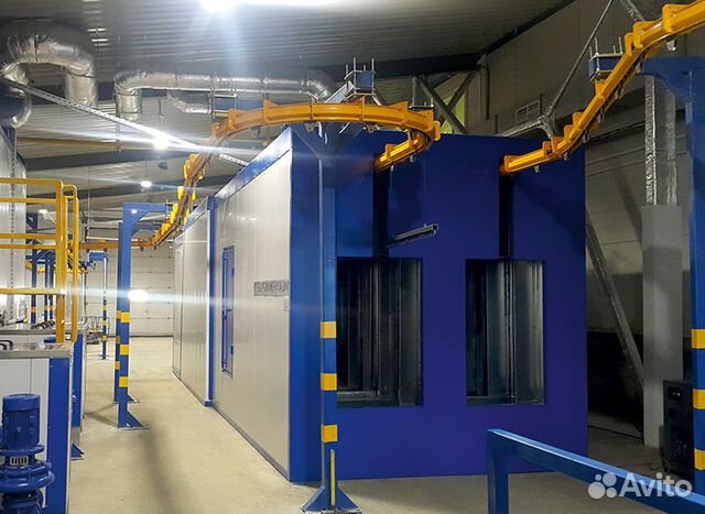 Автоматическая линия порошковой покраски