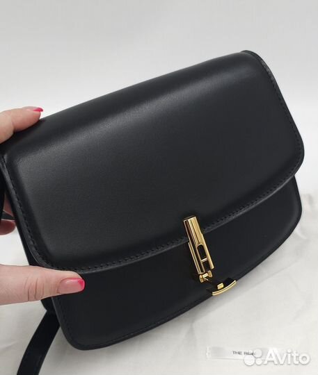 Сумка The Row Sofia 8.75 черная натуральная кожа