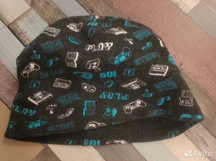 Шапочка для мальчика на осень