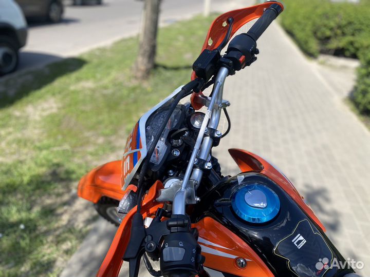 Новый мотоцикл panther 300 2023 оранжевый