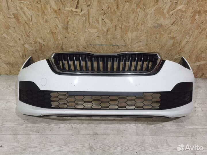 Бампер передний Skoda Rapid 2