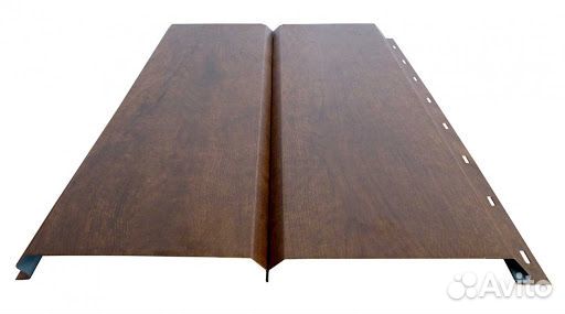 Металлический сайдинг Экобрус Античный Дуб