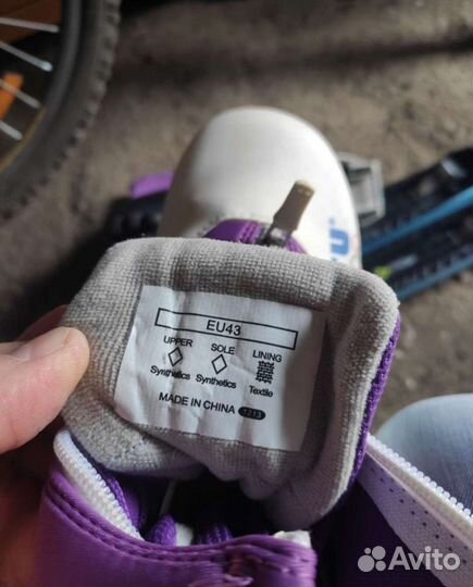 Беновые лыжи Фишер с женскими ботинками размер 41